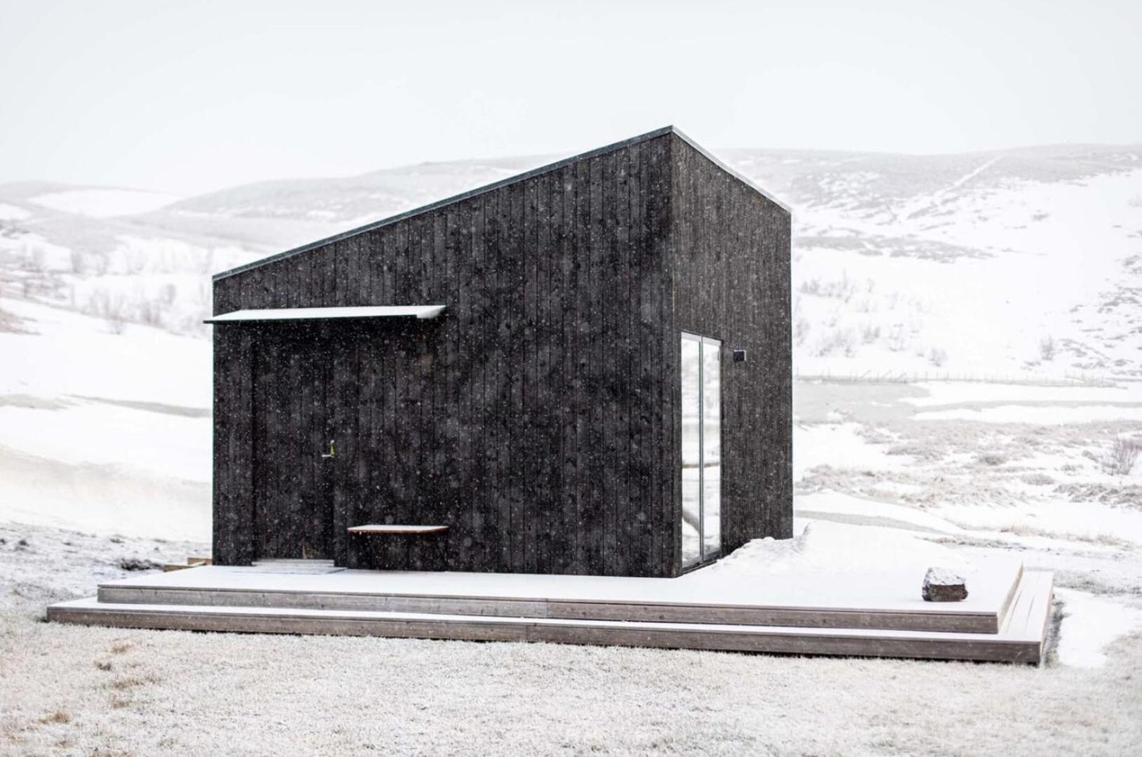 Aska, Modern Cabin Myvatn Exterior photo